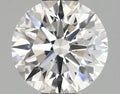 0.72ct Round Lab Grown Diamond (Colour D, Clarity VVS2, Cut EX, IGI Certified)