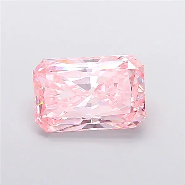 2.12ct Radiant Lab Grown Diamond (Colour Fancy Vivid Pink, Clarity VVS2, IGI Certified)
